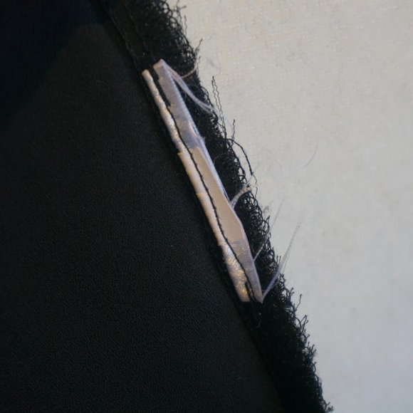 💚 BANANA REPUBLIC Black Keyhole Sleeveless Blouse (S) - Picture 14 of 14